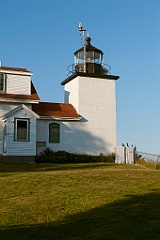 Fort Point Lighthouse Tower in Maine